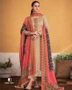 Rodeo Dust Embroidery Traditional Unstitched Dress Material