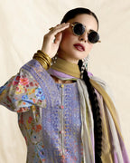 Heirloom Lilac Lawn Cotton Crochet Crafted Grace in Every Thread