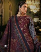 Vino Tinto Maroon Alpine Wool Unstitched New Luxury Dress Material