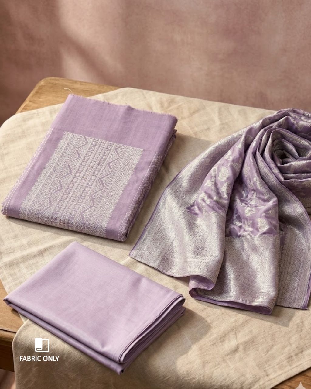 Dr Who Viola Purple Cotton Jacquard With Swarovski Regal Symphony