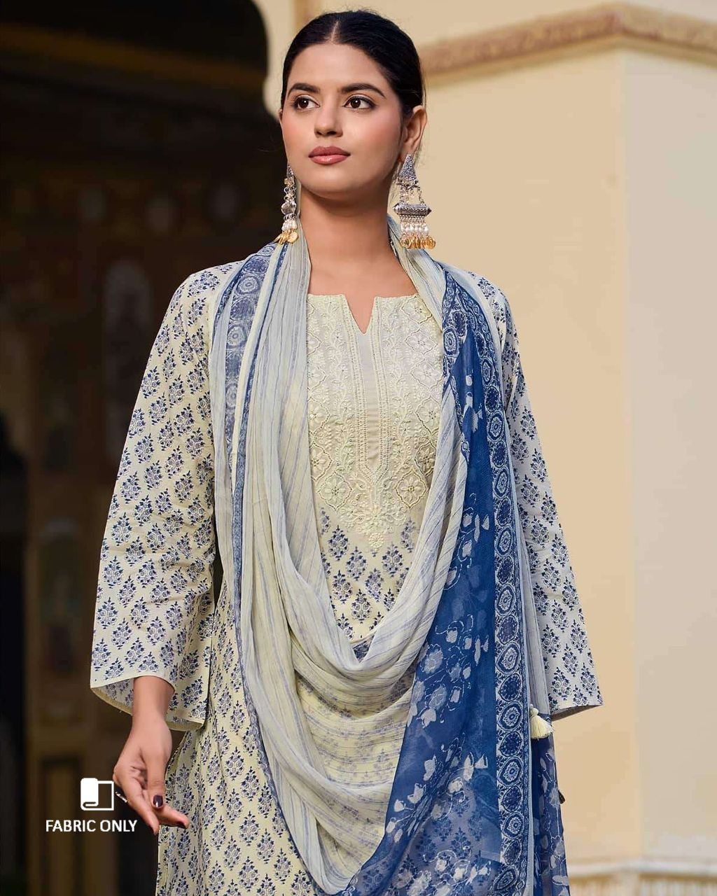 Early Crocus White Superior Cotton Embroidery Everyday Muse