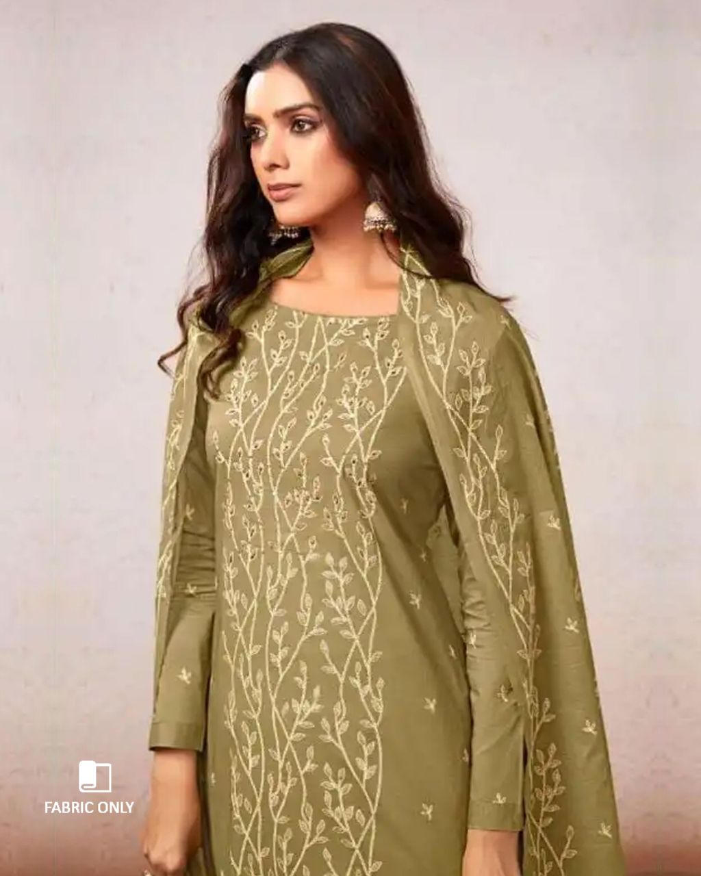 Marsh Grass Light Green Cotton Artisan Touch