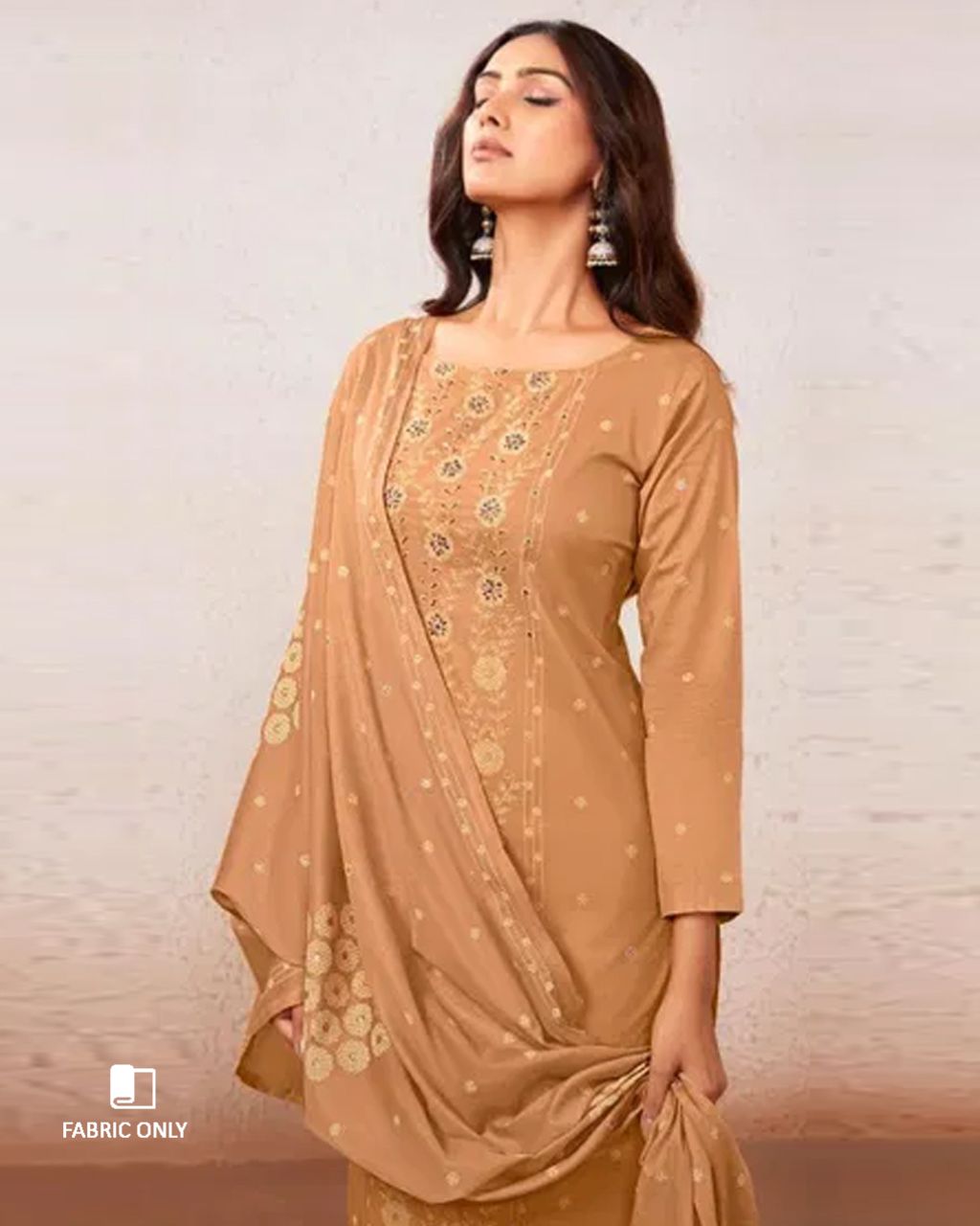 Cork Brown Cotton Handcrafted Heritage Muse