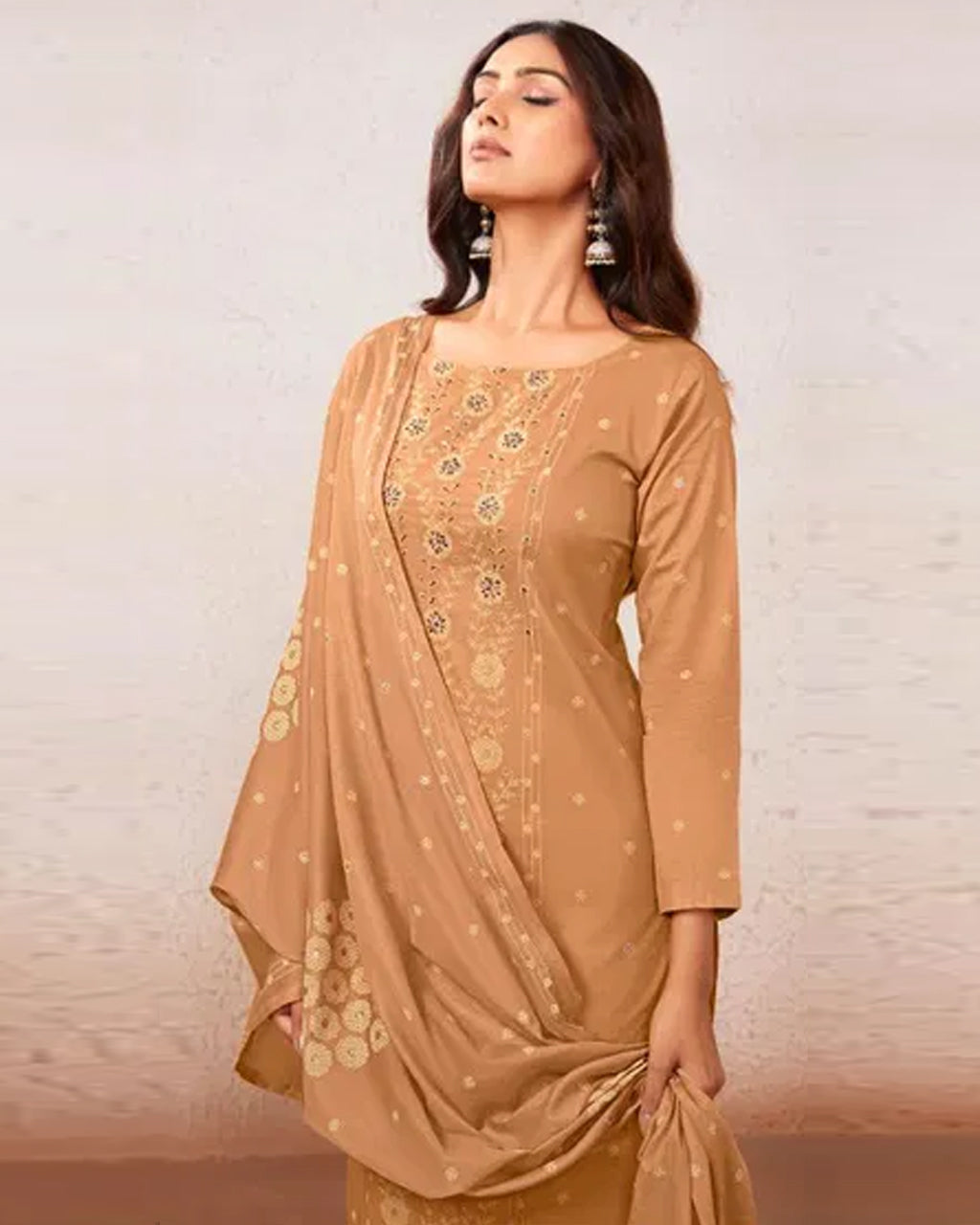 Cork Brown Cotton Handcrafted Heritage Muse