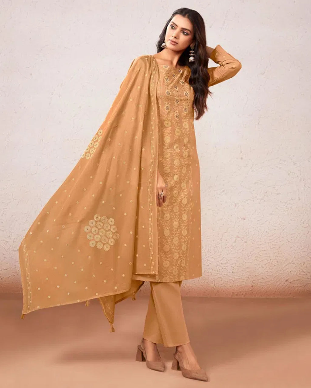 Cork Brown Cotton Handcrafted Heritage Muse