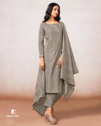 Elephant Ear Grey Cotton Handcrafted Classic Edit