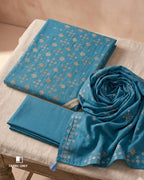 Kingfisher Bright Blue Cotton Handcrafted Everyday Wear