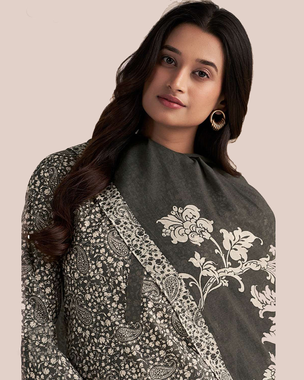Waza Bear Grey Premium Cotton Printed Everyday Chic