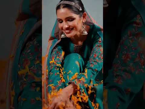 Elf Green Unstitched Satin Designer Dress Fabric