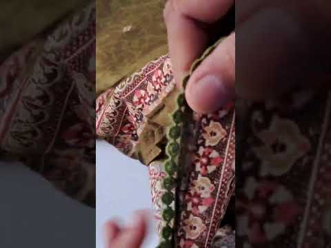 Field Drab Green Bemberg Muslin Silk Khatli Crafted Regal Edit