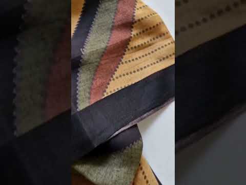 Weathervane Black Digital Printed Pashmina Unstitched Dress Material